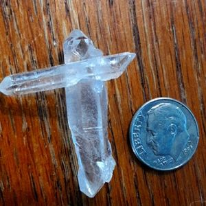 Cross Rare Natural Quartz Crystal